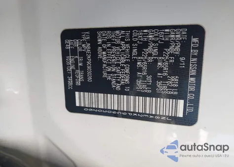 2012 Nissan Quest Sv из США, поврежденный, VIN JN8AE2KP9C9030260